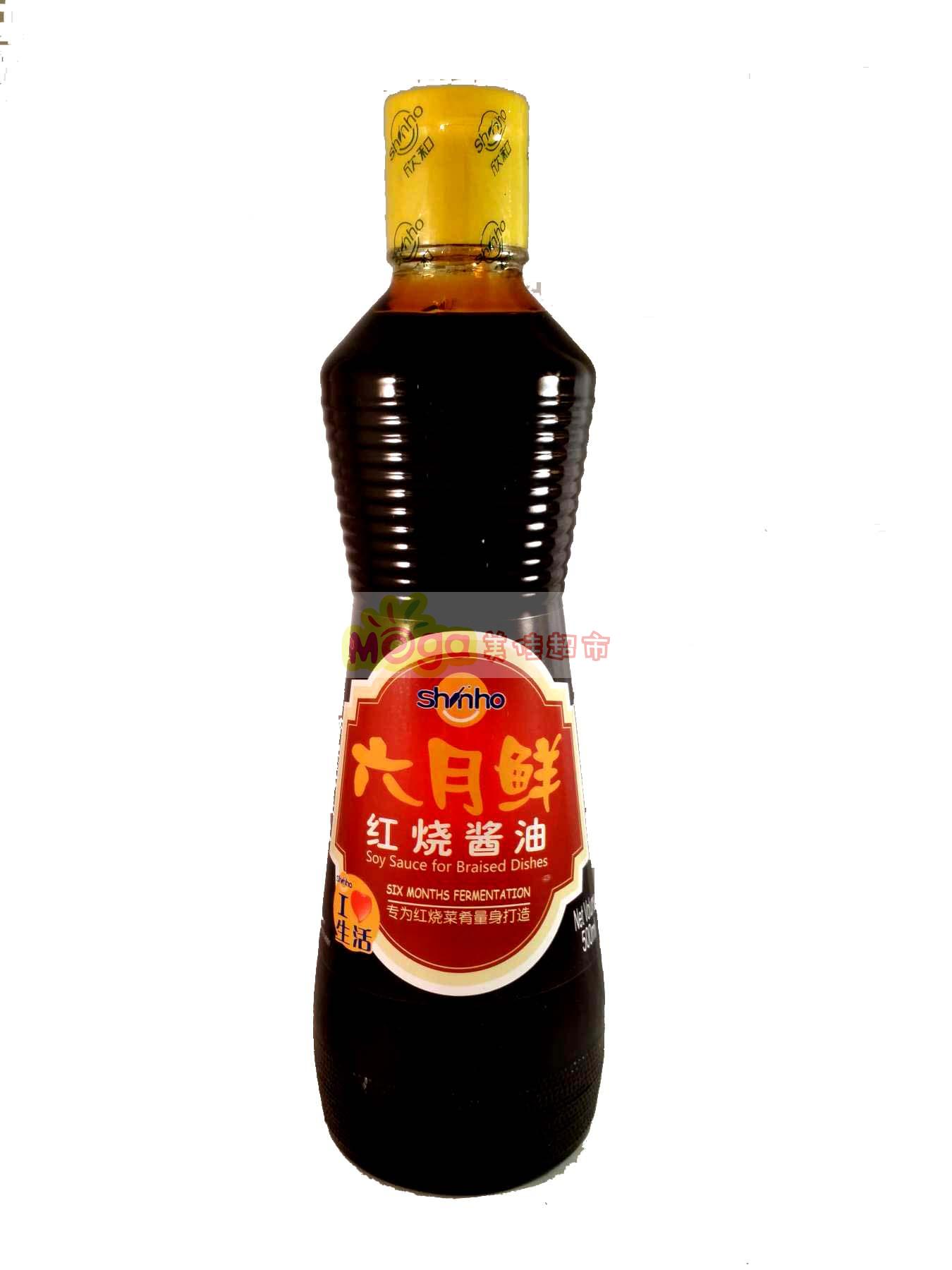 六月鲜上海红烧酱油 500ml - 美国德成行