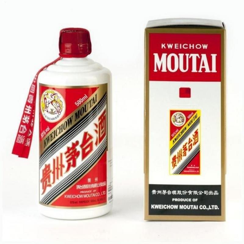 貴州茅台酒 WTO 2001 53％ 500ml（重量 985g）O22F070068